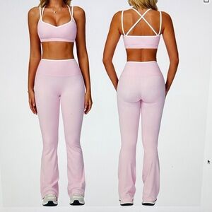 Women's Pink Activewear Set